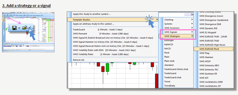 Quick start guide for NanoTrader Full