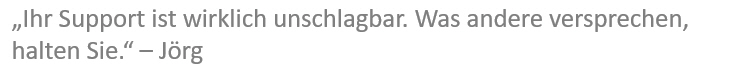 Erfahrungen WHS Kunden.